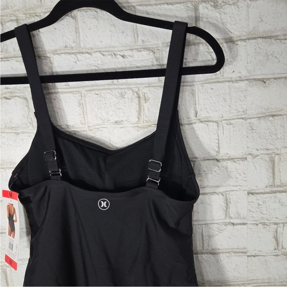 Hurley NWT Black One Piece Swimsuit Sleek Design, Women’s Sz XXL - Picture 4 of 13